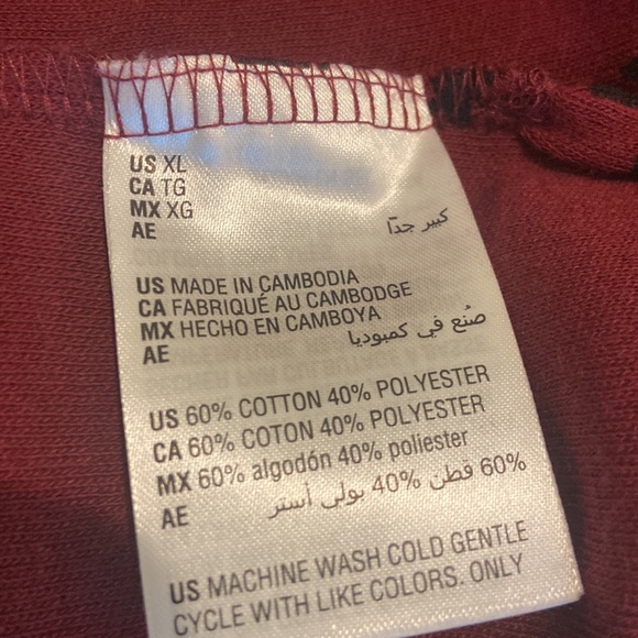 Karen Scott Asymmetrical Stripe Tunic - Picture 4 of 4